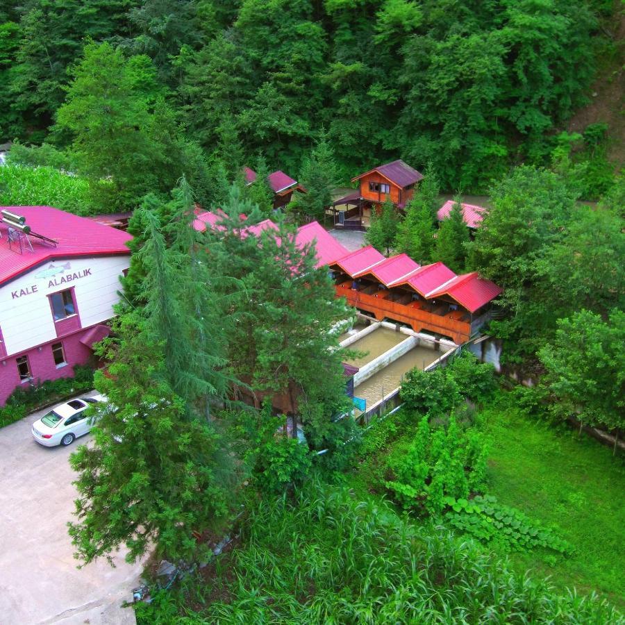 Isikli Kale Hotel Caykara Ngoại thất bức ảnh