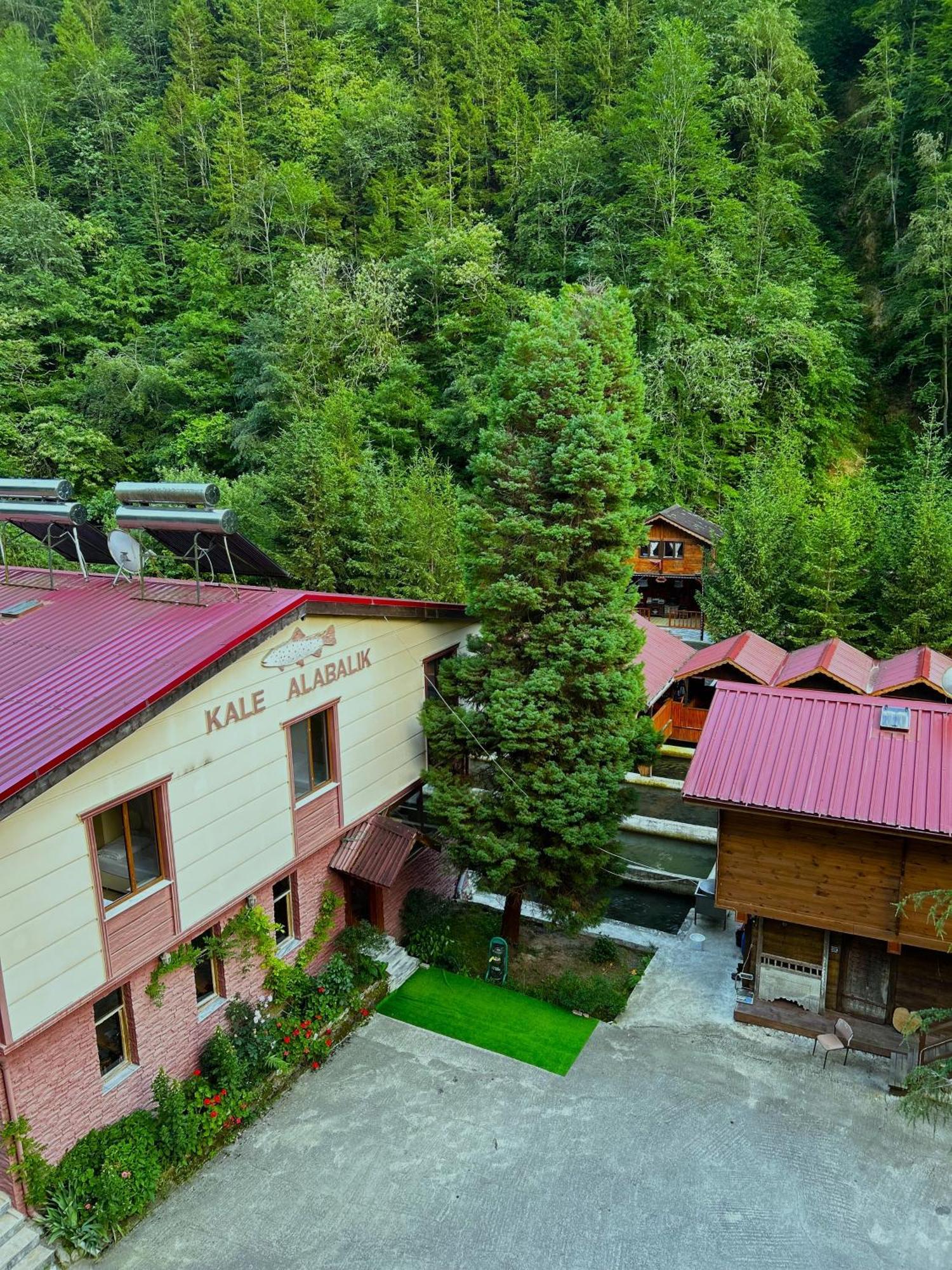 Isikli Kale Hotel Caykara Ngoại thất bức ảnh
