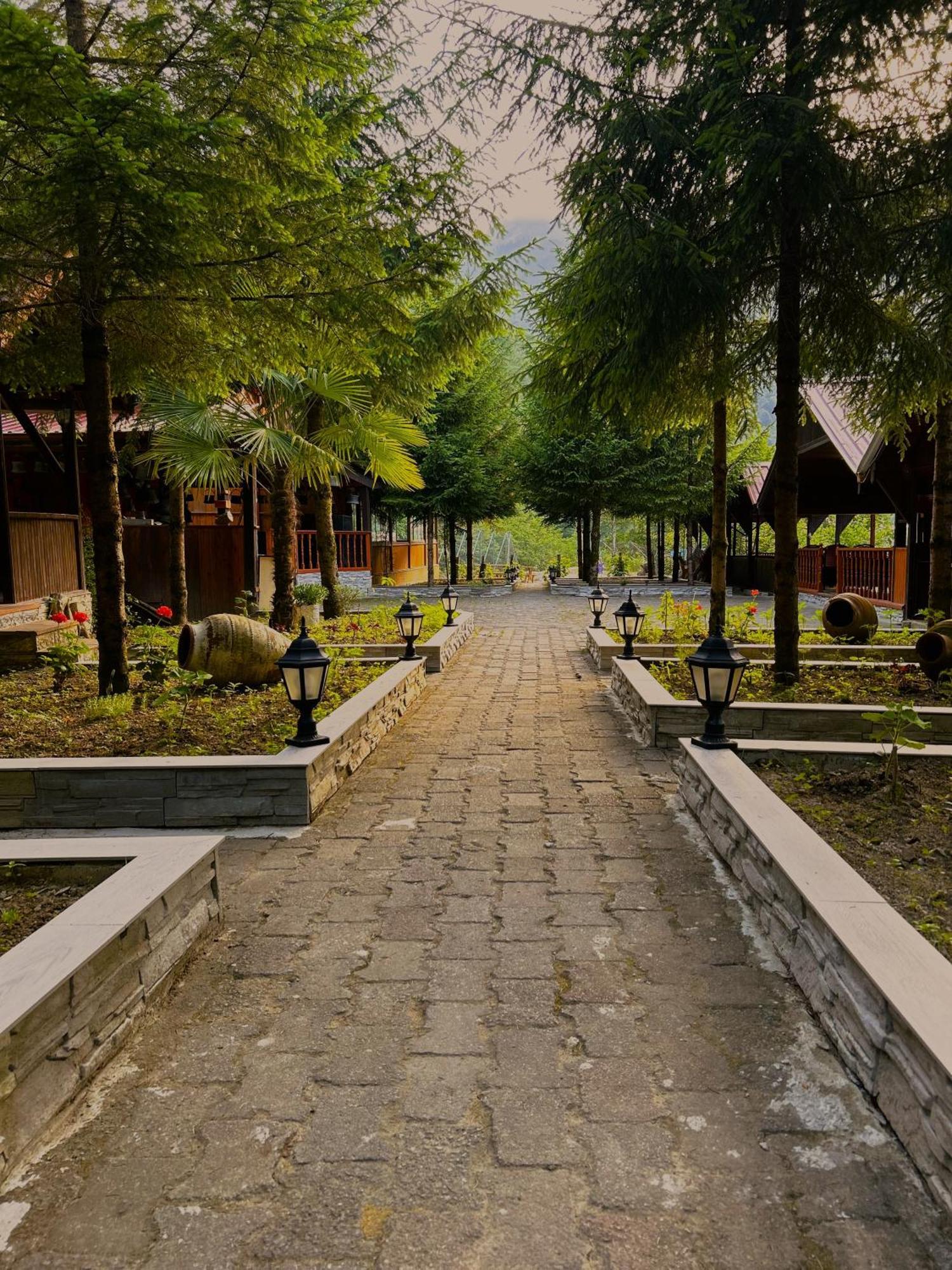 Isikli Kale Hotel Caykara Ngoại thất bức ảnh