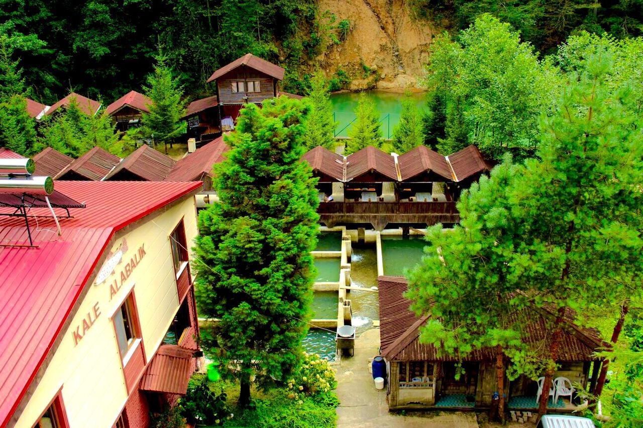 Isikli Kale Hotel Caykara Ngoại thất bức ảnh